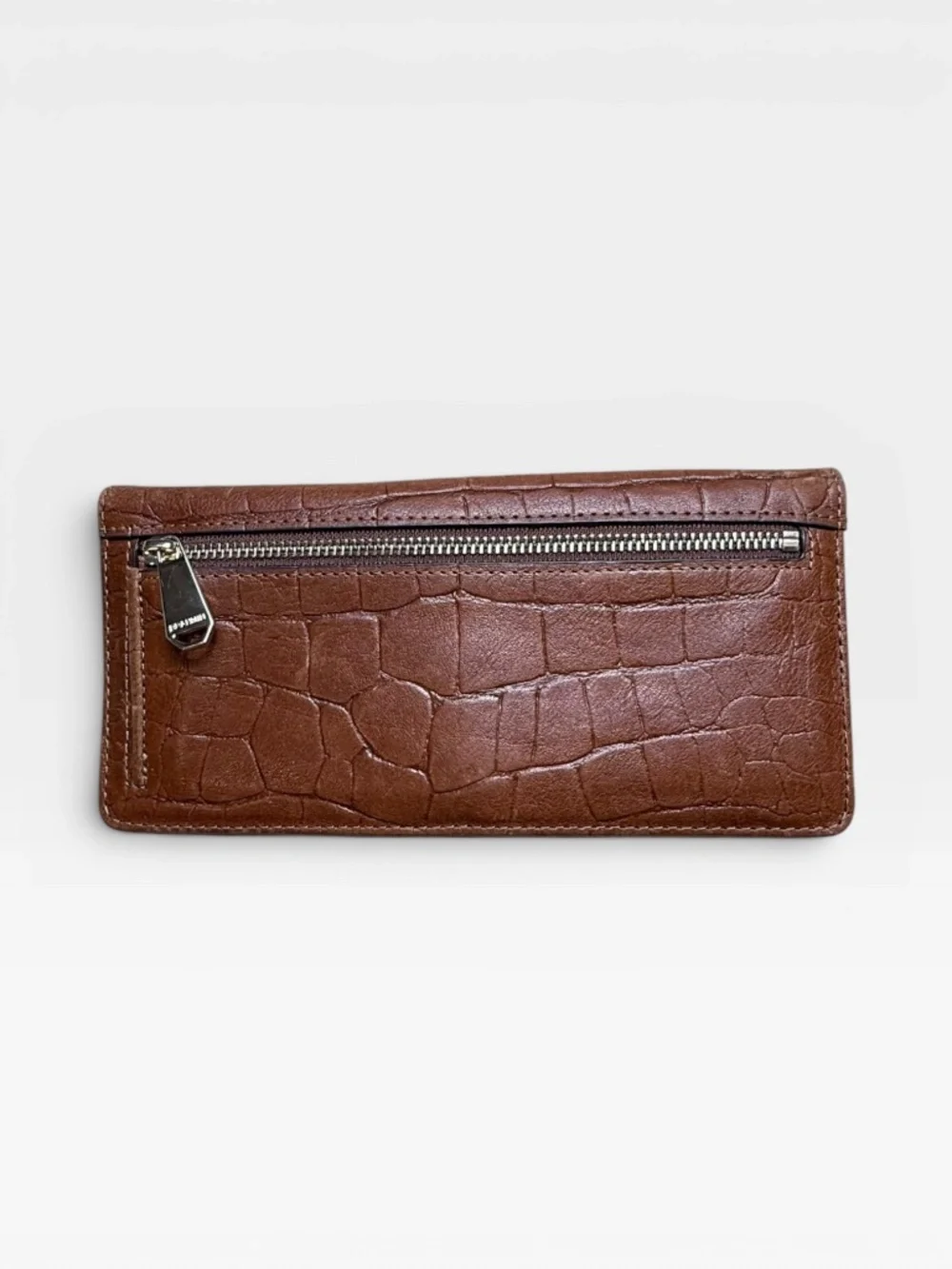 Brahmin Ady Tan Tidewell Slim Leather Wallet OS